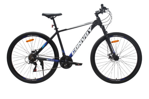 Велосипед CrossBike CONVOY 29" 19" Чорний-Синій