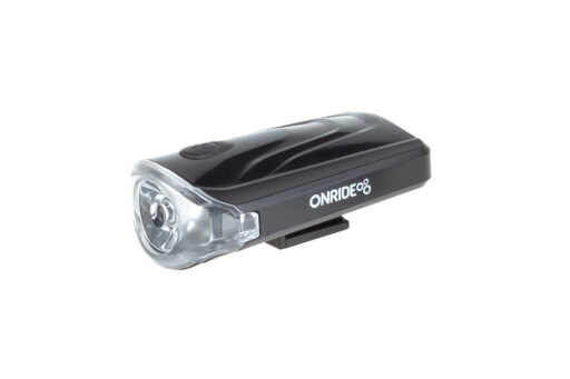 Велосипедна фара ONRIDE Xeo (50 lm, 3xAAA в комплекті), пластикова
