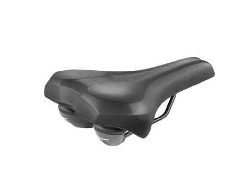 Сідло Monte Grappa BMG MYA S008 PLUS, з еластомерним демпфером, чорний, 260х205 мм