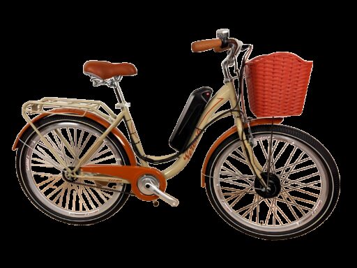 Електровелосипед Titan Verona 26" 18" Латте передній 350W 36V10Ah