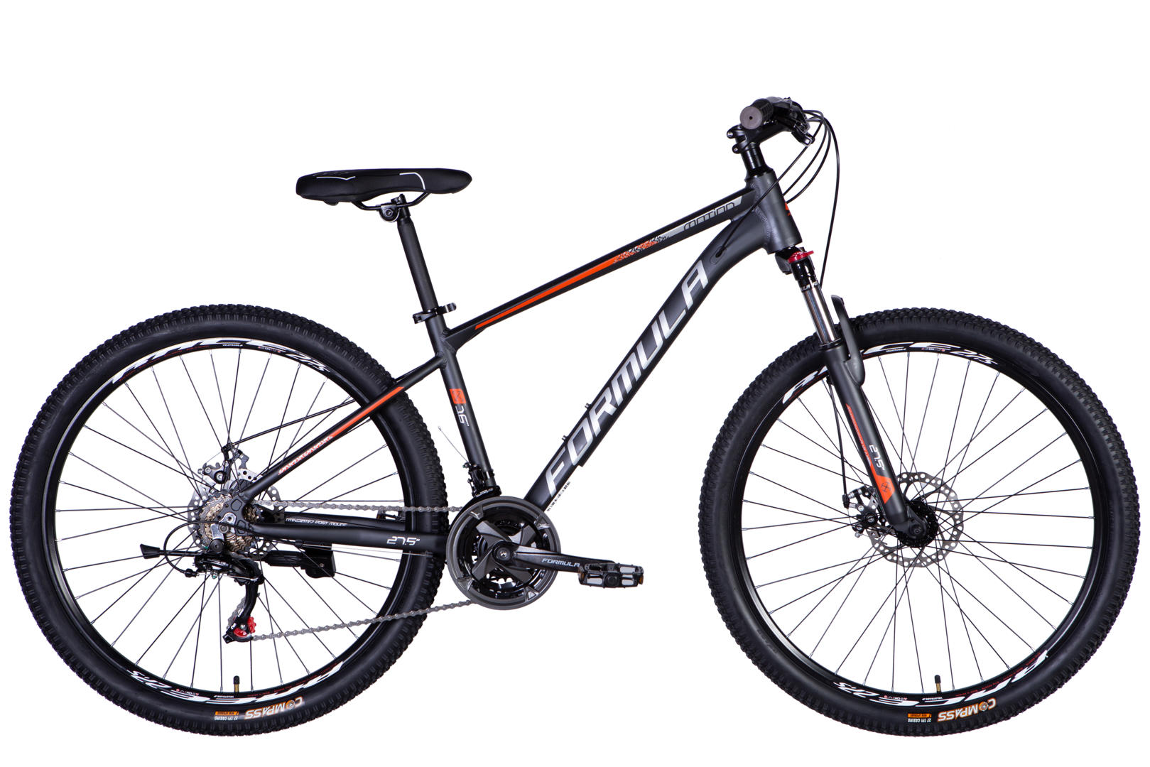 Велосипед уцінений AL 27.5″ Formula MOTION DD FR рама-16″ темно-сірий 2026