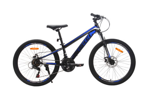 Велосипед CrossBike RESPECT 24" 11" Чорний-Синій