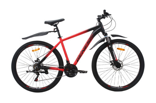 Велосипед Crossbike Genesis 29" 19" Чорний-Червоний