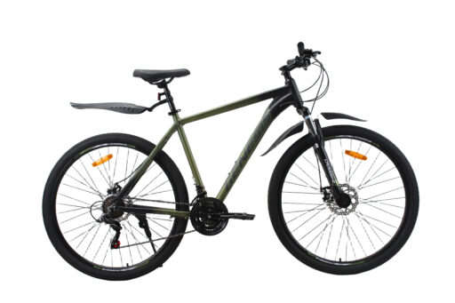 Велосипед Crossbike Genesis 29" 21" Чорний-Зелений