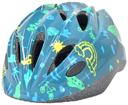 Шолом дитячий Green Cycle BUDDY розмір 48-52см темно-бірюзовийШлем детский Green Cycle BUDDY размер 48-52см темно-бирюзовый