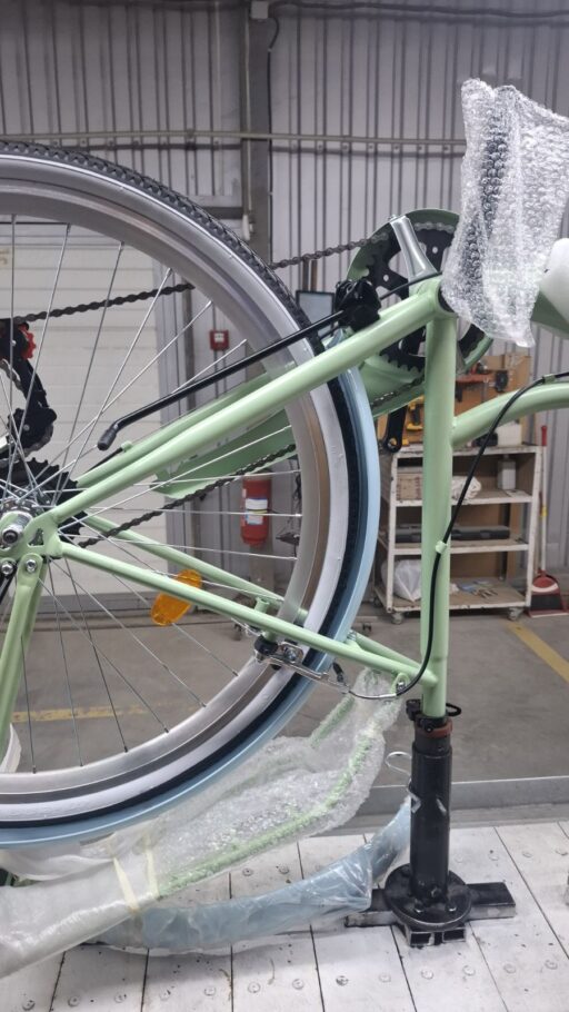 Велосипед уцінений ST 28" DAVI DAVI Vbr FR рама-19" зелений з чорною покришкою 2026