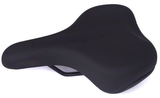 Сідло Green Cycle GCS-2601, 270мм x 190мм, сталеві рейли, чорнеСедло Green Cycle GCS-2601, 270мм x 190мм, стальные рейлы, черное
