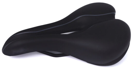 Сідло Green Cycle GCS-2604,280мм x 180мм, сталеві рейли, чорнеСедло Green Cycle GCS-2604, 280мм x 180мм, стальные рейлы, черное