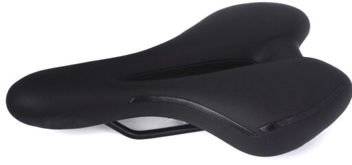 Сідло Green Cycle GCS-2605, 280мм x 160мм, сталеві рейли, чорнеСедло Green Cycle GCS-2605, 280мм x 160мм, стальные рейлы, черное