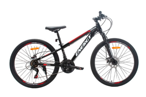Велосипед CrossBike Energy V2 26" 13" Чорний-Червоний