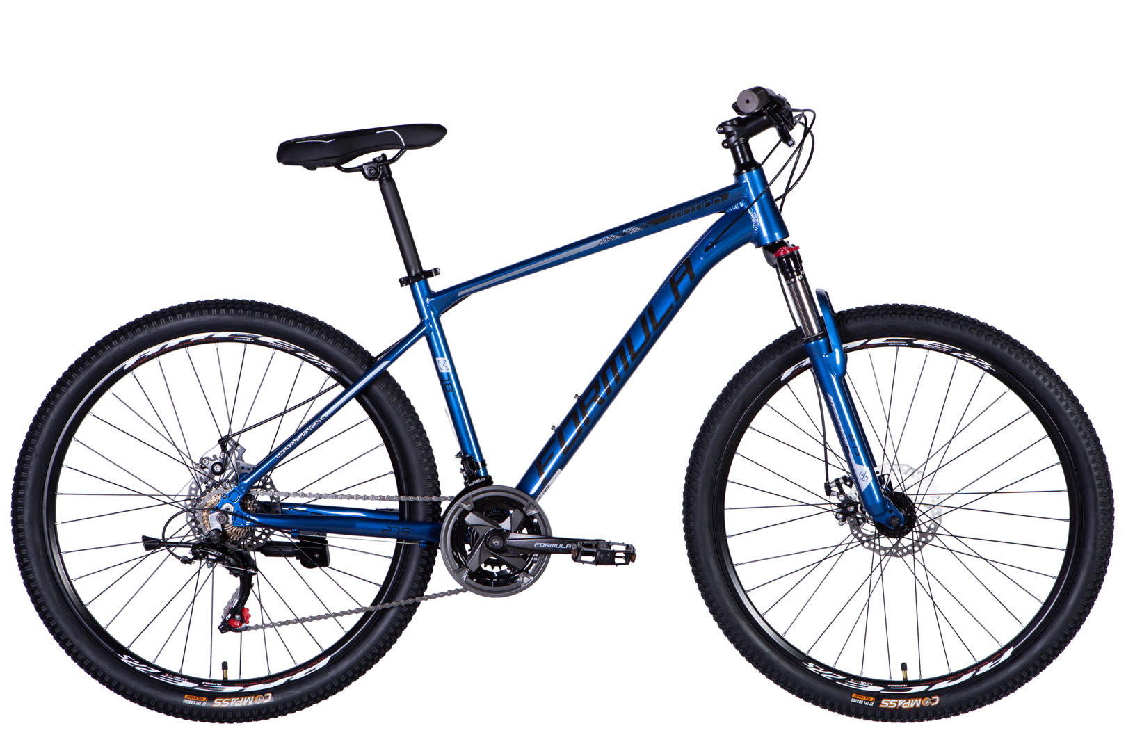 Велосипед AL 27.5″ Formula MOTION DD FR рама-18″ синiй з чорним 2026