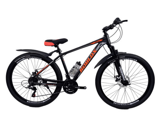 Велосипед CrossBike Roblox 27.5" 17" Чорний-Помаранчевий