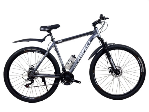 Велосипед CrossBike Aspect 29" 19" Чорний-Сірий