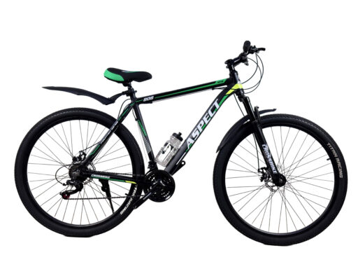 Велосипед CrossBike Aspect 29" 19" Чорний-Зелений