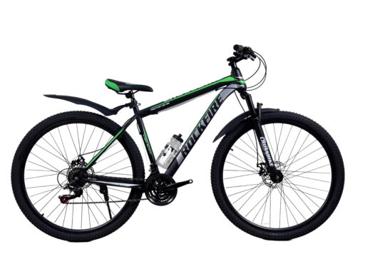 Велосипед CrossBike Rockfire 29" 19" Чорний-Зелений